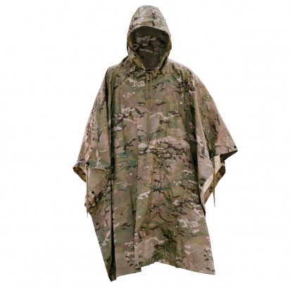 タグ付✨️I'm/matereal 新作 all weather poncho Mil-Tec Military Wet Weather Poncho: European Ripstop Rain